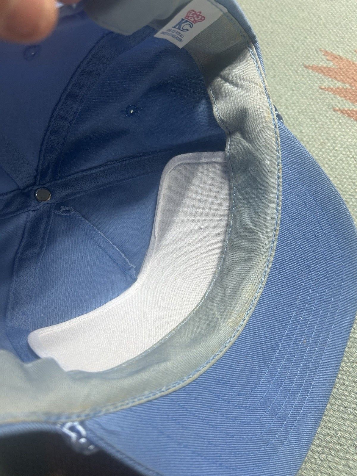 Vintage Vtg SnapBack hat Hamilton’s RV Saginaw Michigan light blue Size ONE SIZE - 6 Thumbnail