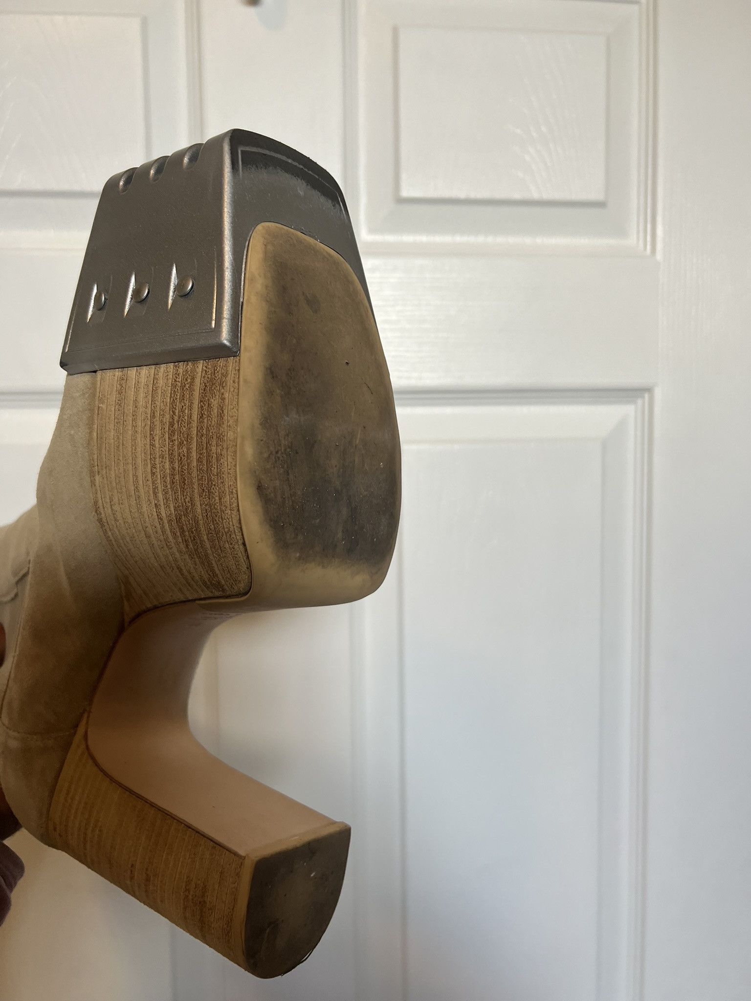 Rick Owens Rick Owens FW19 Suede Grilled Kiss Boots sz 41 Size US 8 / EU 41 - 5 Thumbnail