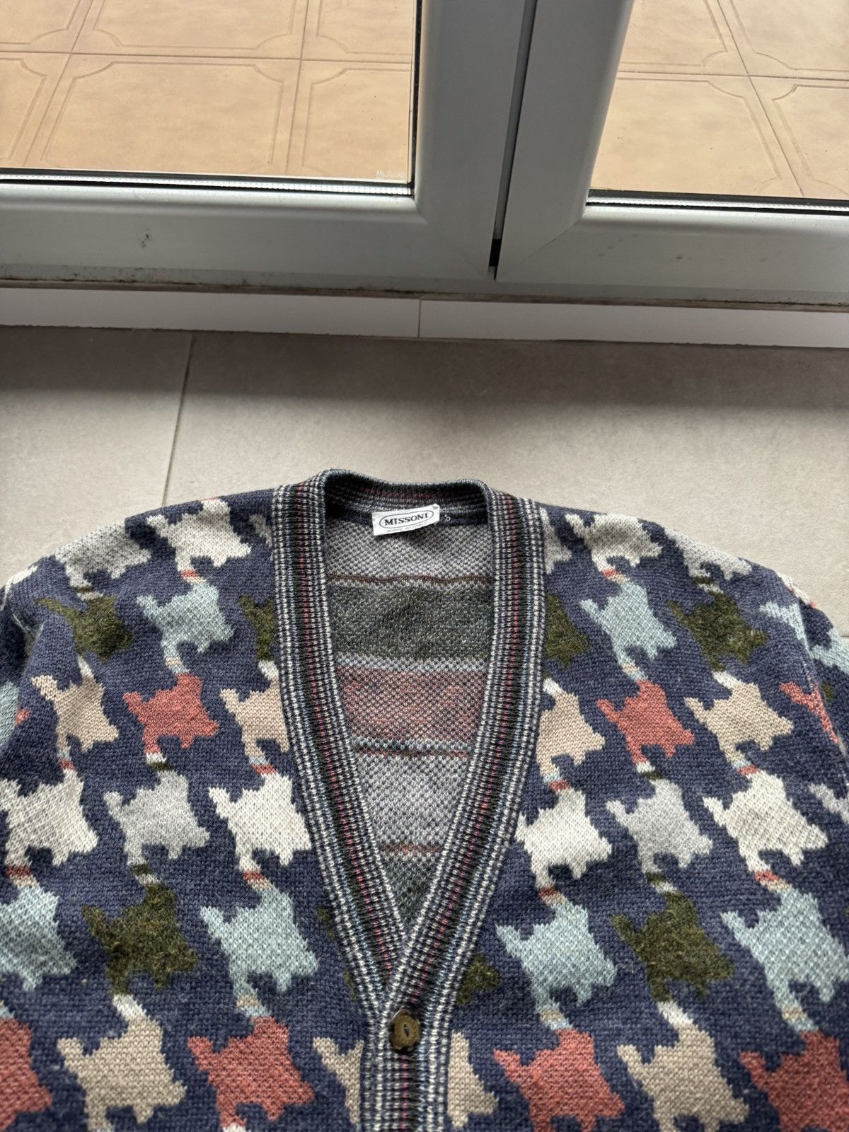 Missoni Missoni Vintage Knited Men’s XL Size Button 100% Wool Cardigan Sweater Pullover Size US XL / EU 56 / 4 - 7 Thumbnail
