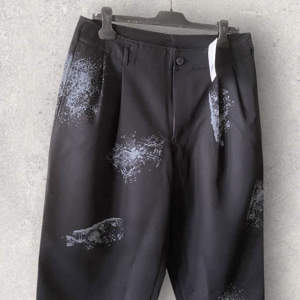 Comme des Garcons NWT S/S24 Hand Print Color Splash Cropped Pants Size US 32 / EU 48 - 3 Thumbnail