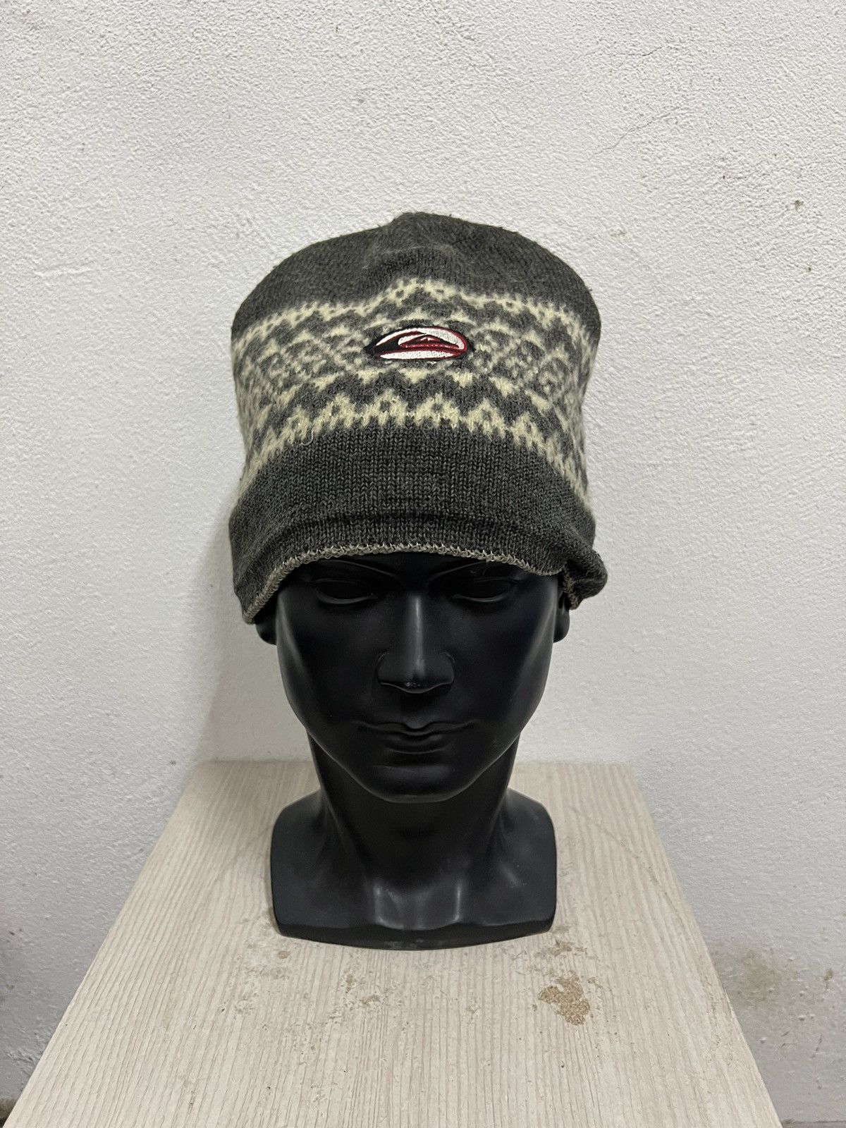 Quiksilver Vintage Quiksilver Big Logo Beanie Hat Size ONE SIZE - 2 Thumbnail