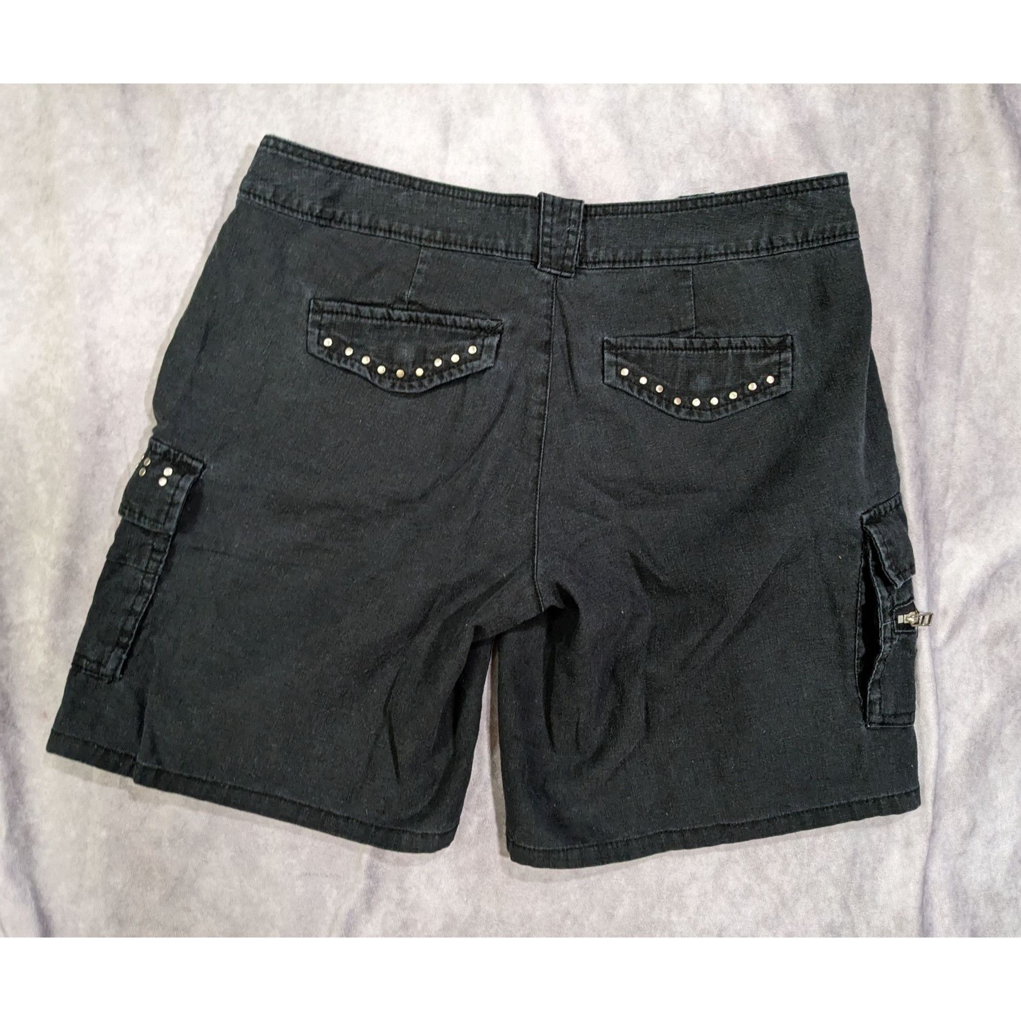 Other Gothic Studded Black Short by NY & Company Size 27" / US 4 / IT 40 - 9 Thumbnail