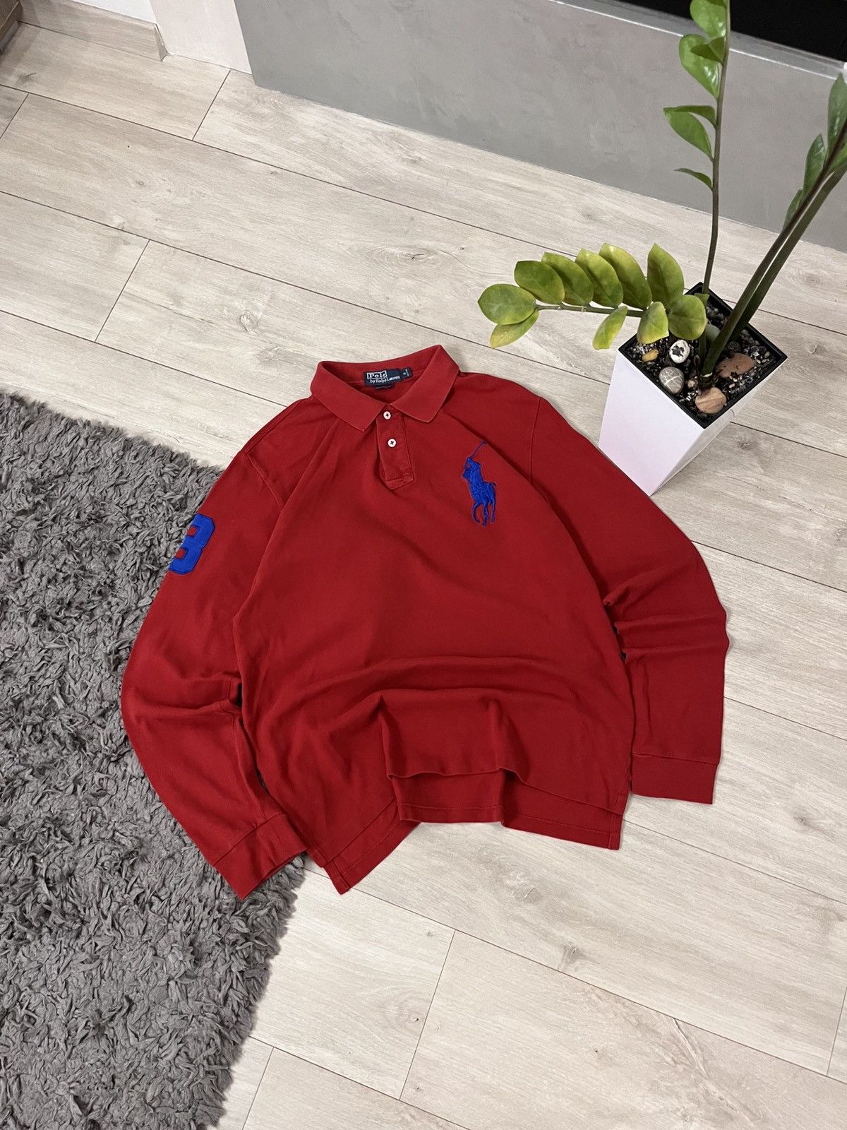 Polo Ralph Lauren 🔥90’S RALPH LAUREN USA POLO RUGBY T SHIRT CHIEF KEEF Size US M / EU 48-50 / 2 - 2 Thumbnail