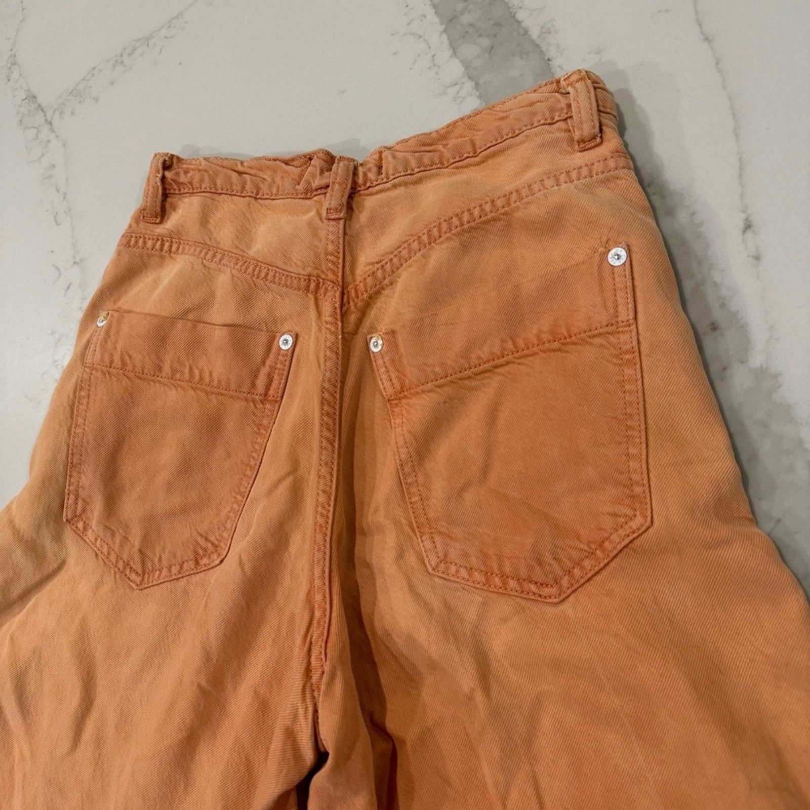 Free People Free People We The Free Old West Slouchy Pants Womens 25 Size 25" / US 0 / IT 36 - 8 Thumbnail