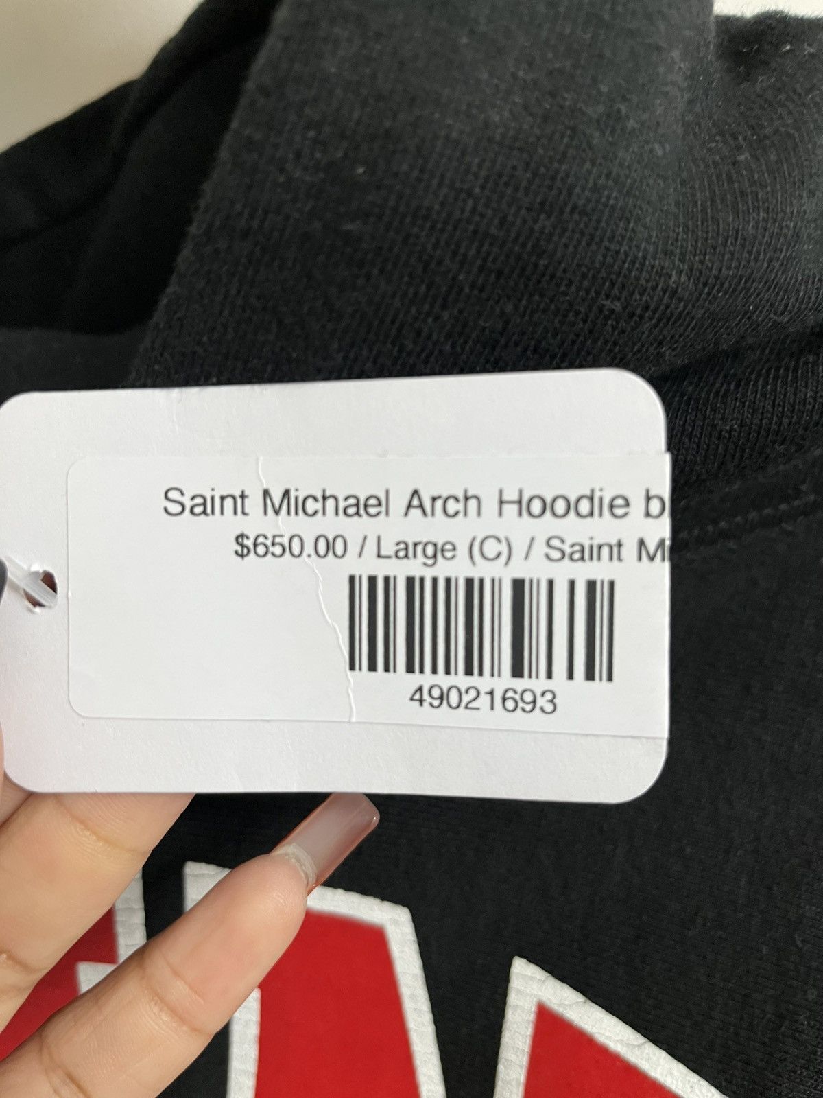 Saint Michael Saint Michael Arch Hoodie Size US L / EU 52-54 / 3 - 3 Thumbnail