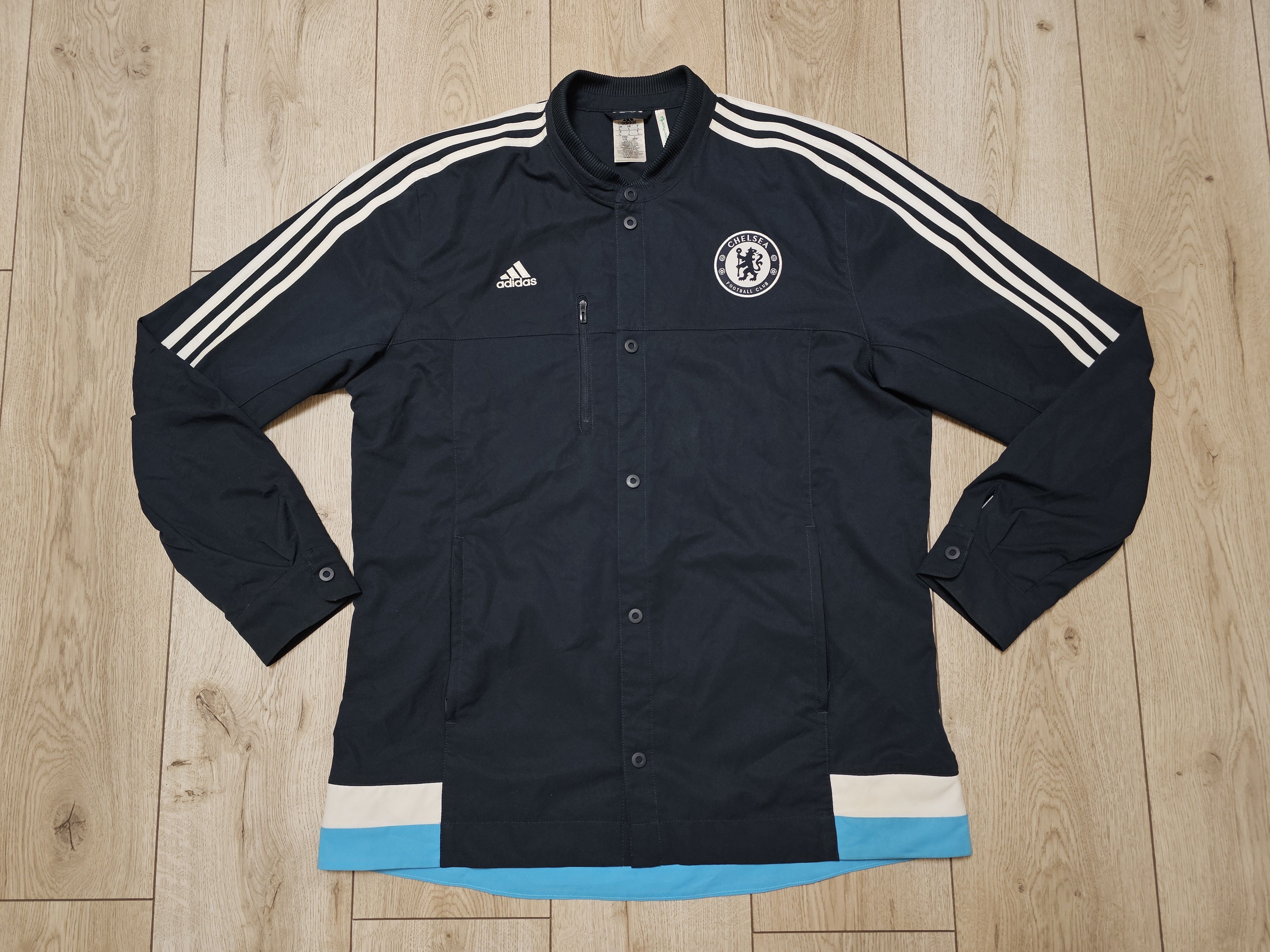 Chelsea Soccer CHELSEA 2013 PRE MATCH FOOTBALL JACKET SOCCER JACKET TOP Size US L / EU 52-54 / 3 - 1 Thumbnail