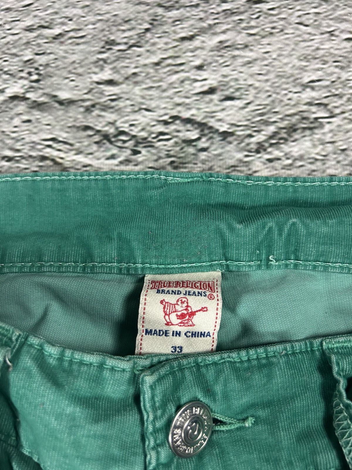 True Religion True Religion jeans vintage cords corduroy pants straight Size US 33 - 9 Thumbnail