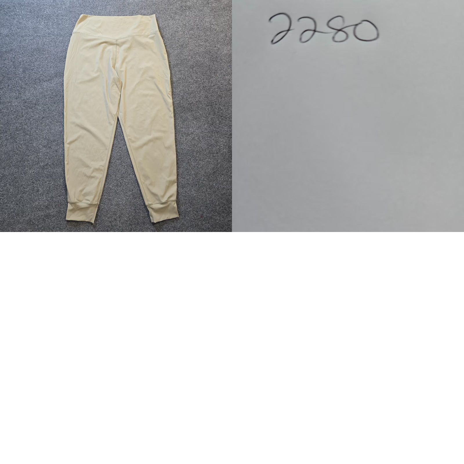 Vintage Gradual Pants Womens Size XXL Beige Tan Joggers Stretch Performance Casual Basic Size 40" / US 18 - 8 Thumbnail