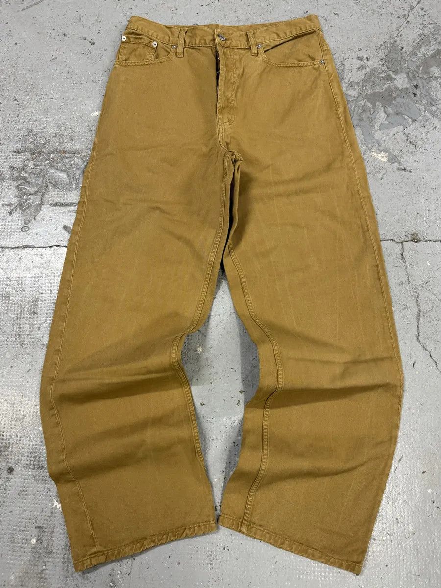 Designer × Dries Van Noten × Vintage Dries Van Noten Mustard Yellow Pants Size US 32 / EU 48 - 1 Thumbnail