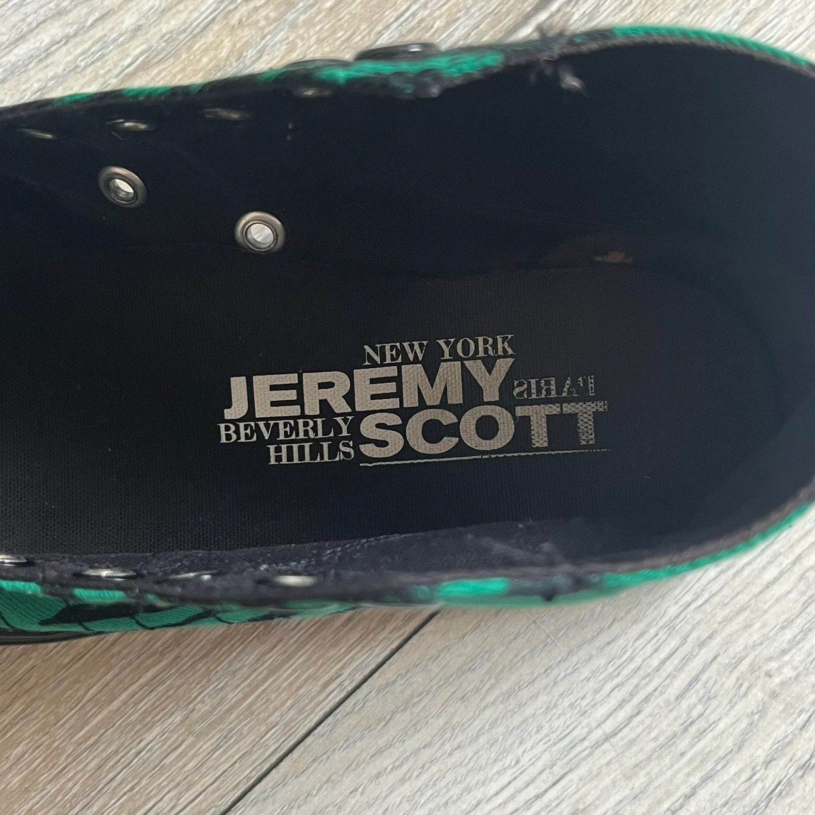 Adidas × Jeremy Scott Jeremy Scott x adidas 2014 Nizza Hi “Forest Green” Sneakers Size US 6 / IT 36 - 10 Thumbnail