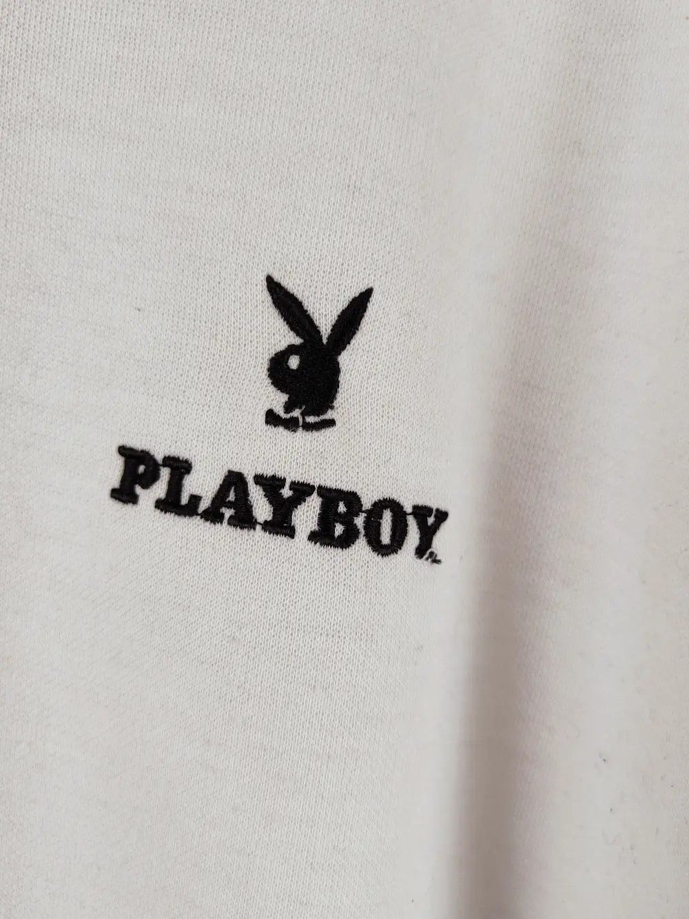 Playboy Playboy vintage White Short Sleeve T-shirts #W590 Size US L / EU 52-54 / 3 - 10 Thumbnail