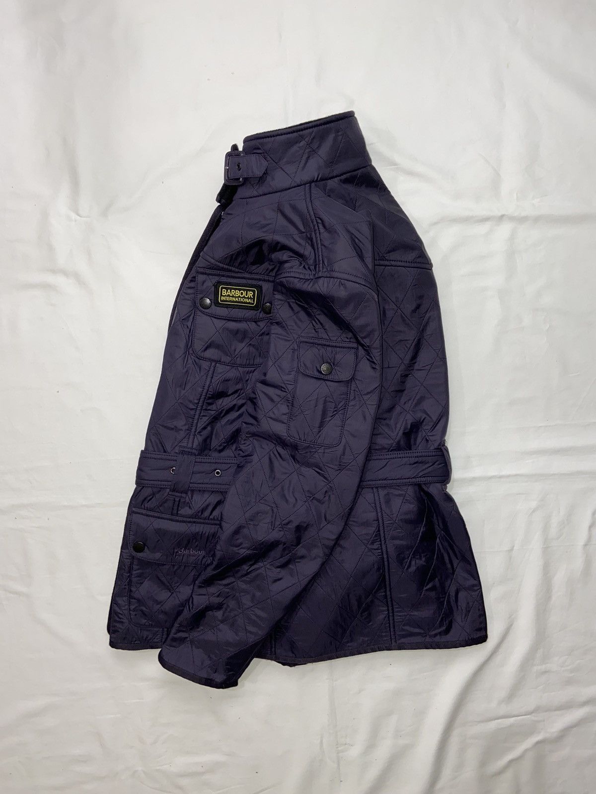 Barbour × Vintage VINTAGE WOMENS BARBOUR INTERNATIONAL JACKET PUFFER LUXURY Size M / US 6-8 / IT 42-44 - 2 Thumbnail