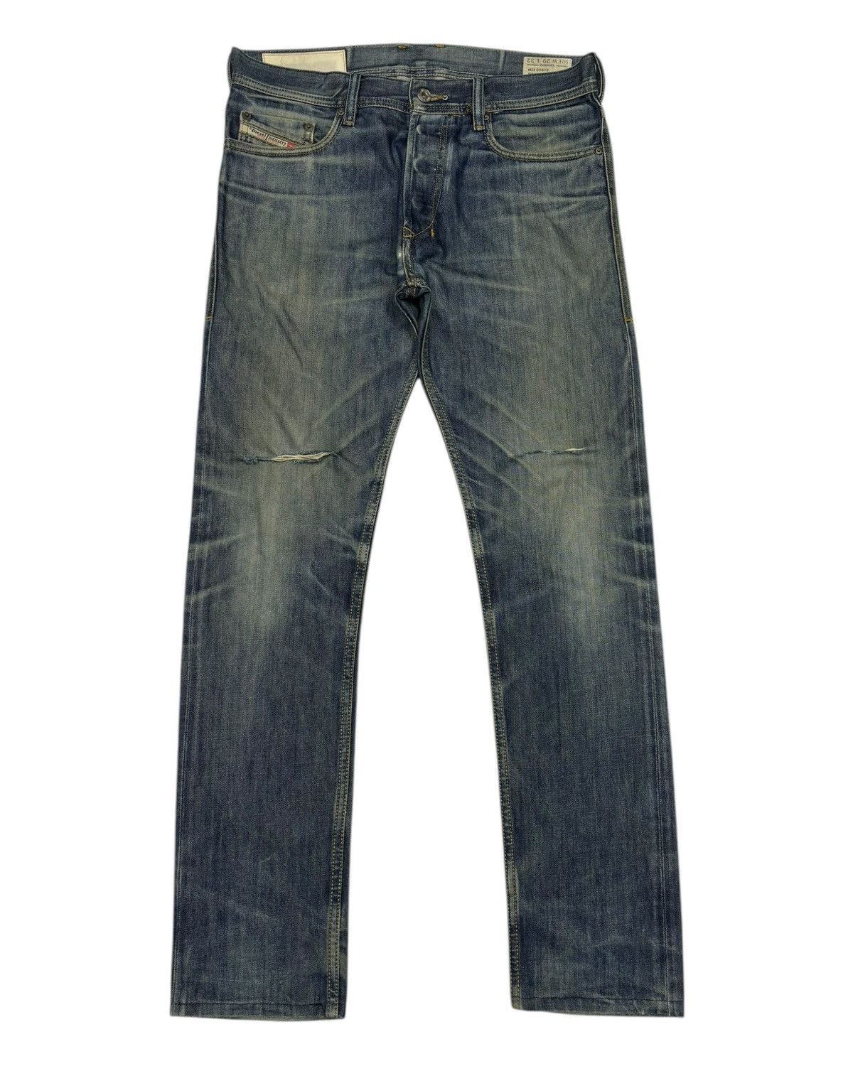 Diesel Vintage Diesel Turbo Wash Distressed Denim Jeans Size US 32 / EU 48 - 7 Thumbnail