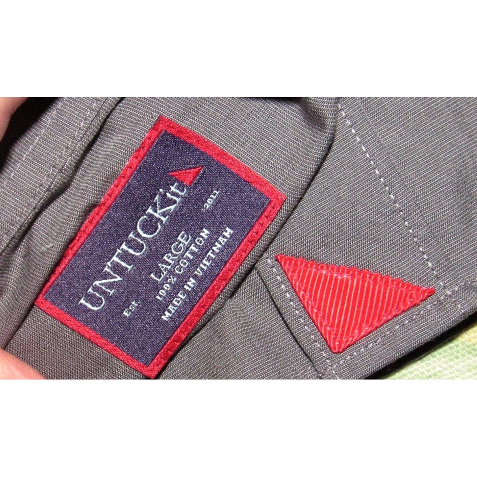 UNTUCKit UNTUCKit Shirt Gray Longsleeve Button Down Shirt L Mens Size US L / EU 52-54 / 3 - 3 Thumbnail