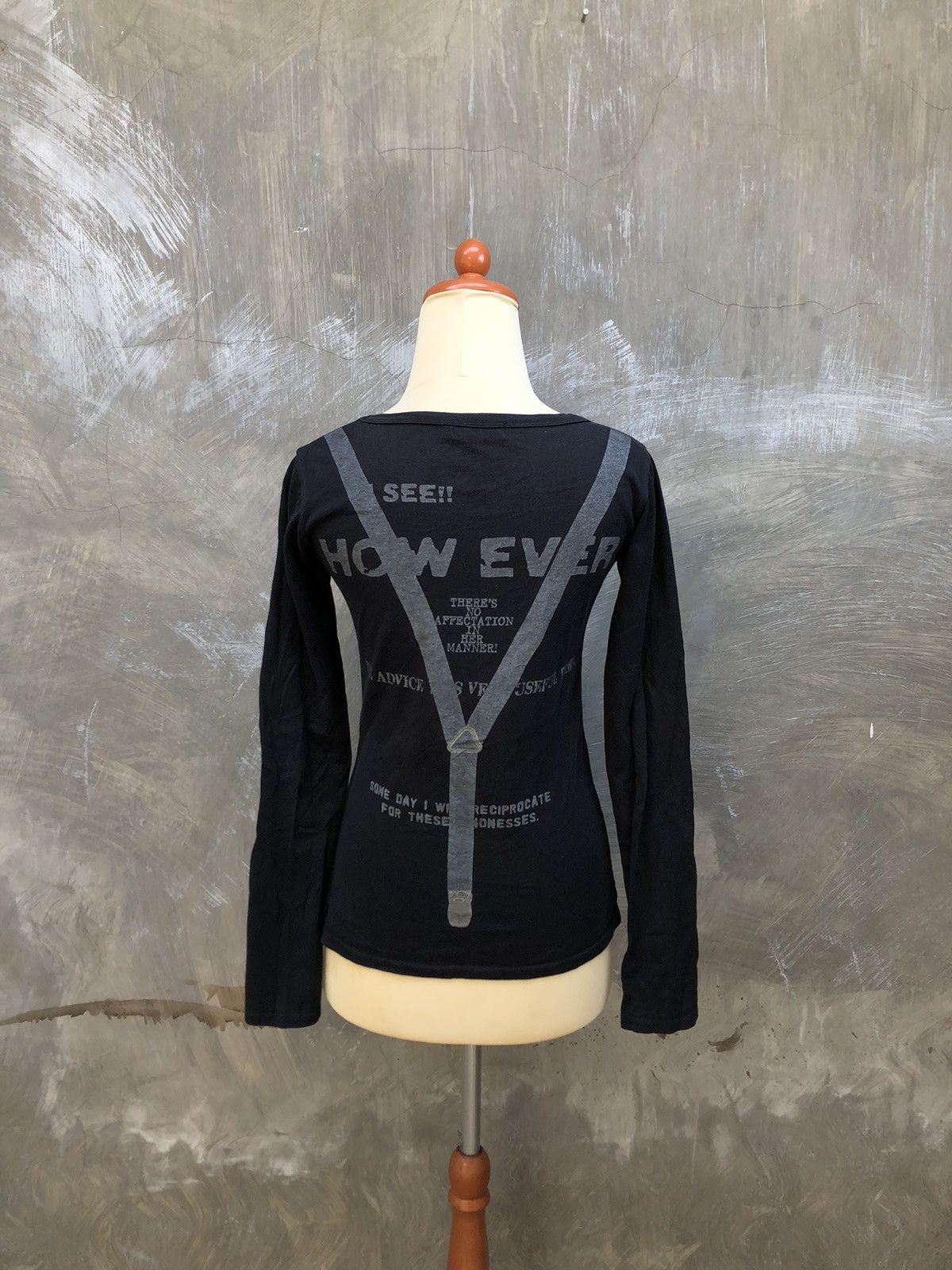 If Six Was Nine Y2K Japanese Brand One Way Longsleeve T-shirt Size M / US 6-8 / IT 42-44 - 2 Thumbnail