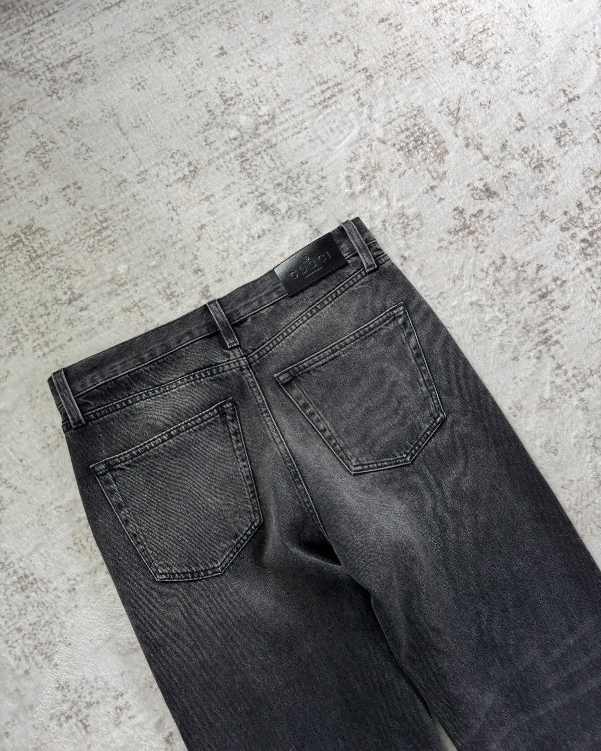 Gucci gucci by demna grey horsebit jeans Size US 30 / EU 46 - 5 Thumbnail