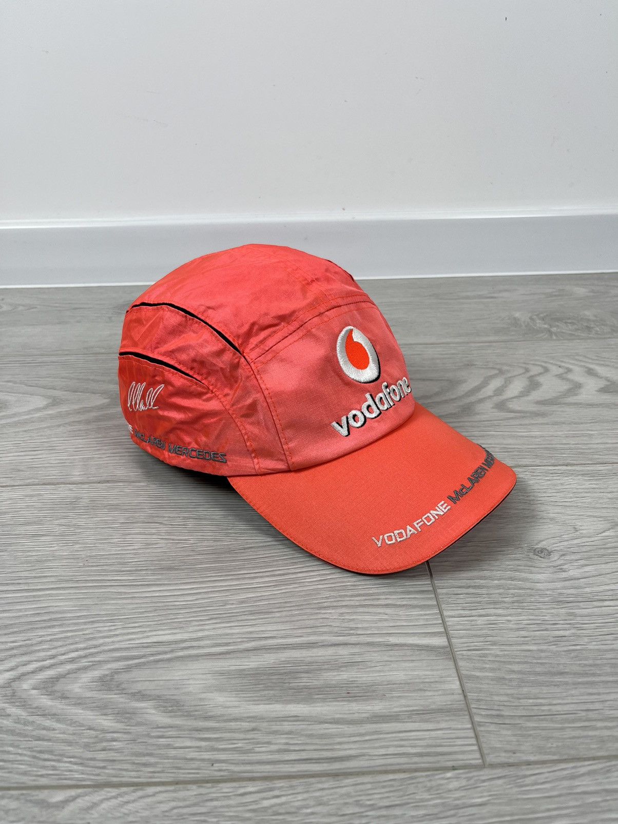 Mercedes-Benz Mercedes McLaren Vodafone Vintage Racing Team Nylon Cap Size ONE SIZE - 3 Thumbnail