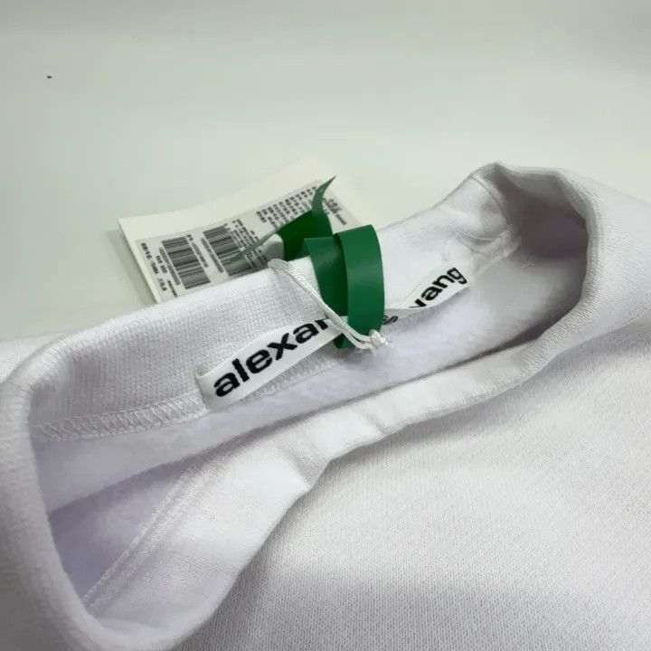 Alexander Wang Alexander Wang SS22 Logo Long Sleeve Sweatshirt - Size M / US 6-8 / IT 42-44 - 7 Thumbnail