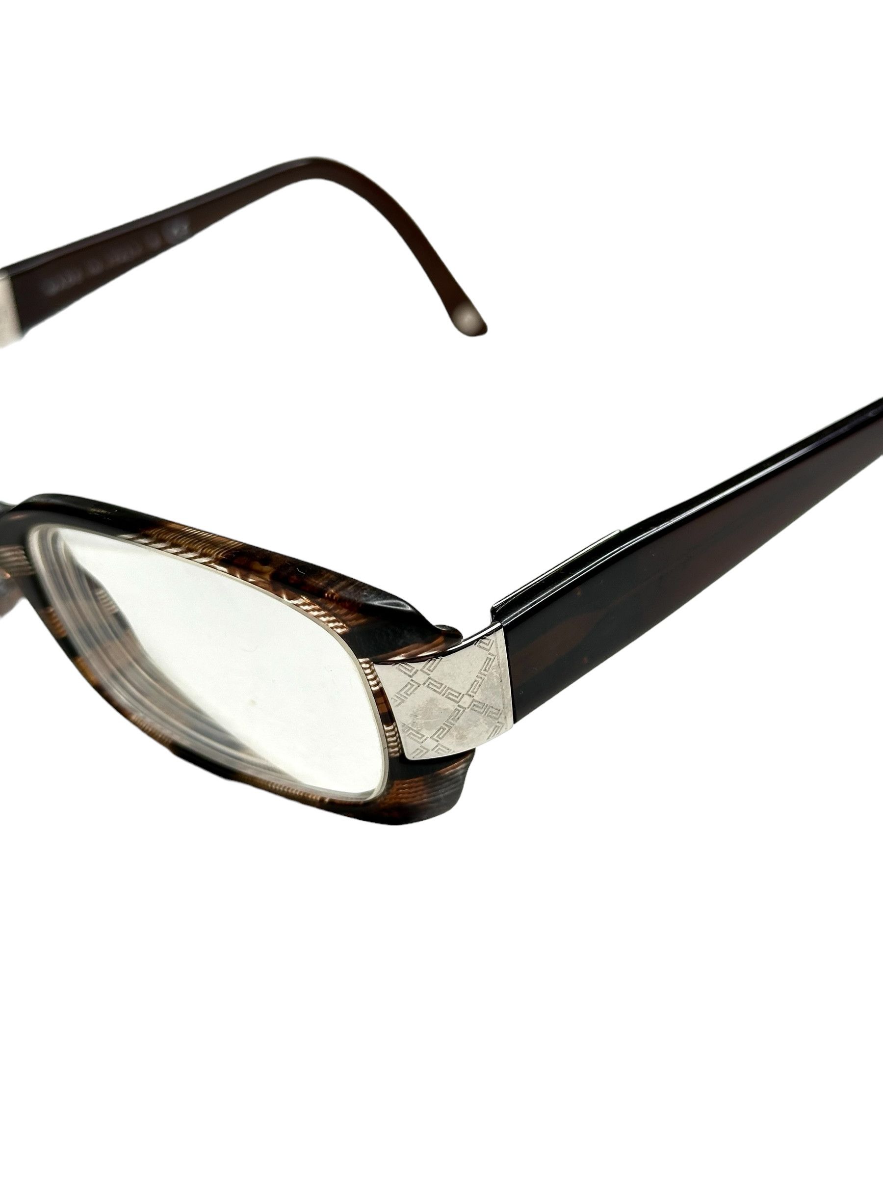Versace Versace dazzle printed glasses Size ONE SIZE - 4 Thumbnail