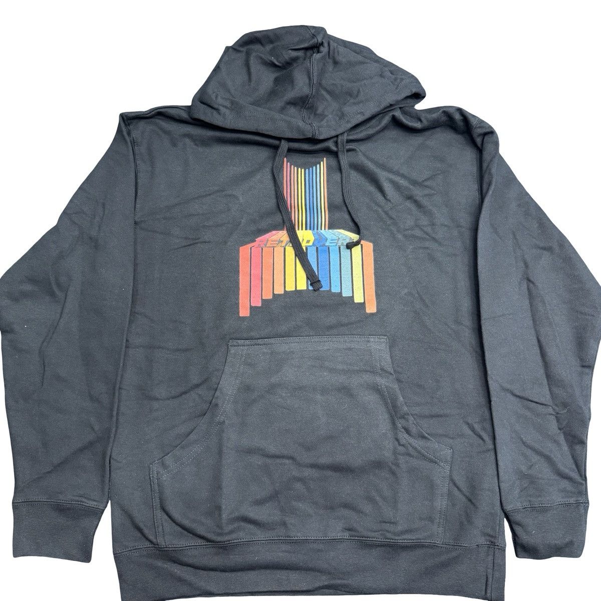 RETROVERT RETROVERT Spectrum Black Hoodie Size M BNWT Streetwear Heat Size US M / EU 48-50 / 2 - 2 Thumbnail
