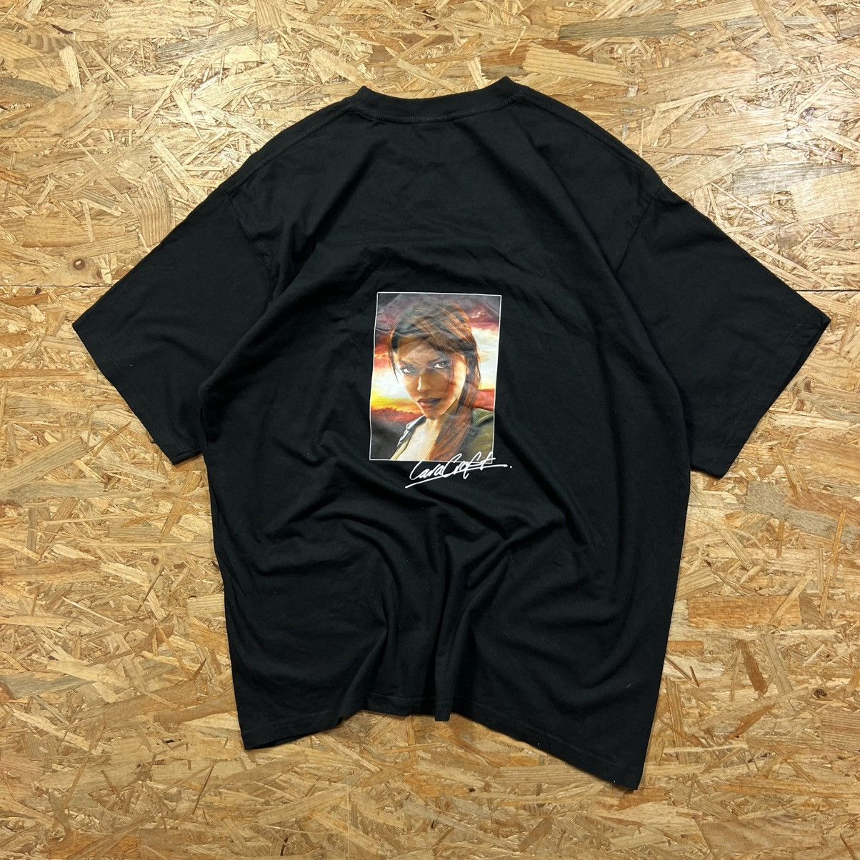 Vintage LARA CROFT TOMB RAIDER LEGEND VINTAGE T-SHIRT GAME 2000S Size US XL / EU 56 / 4 - 9 Thumbnail