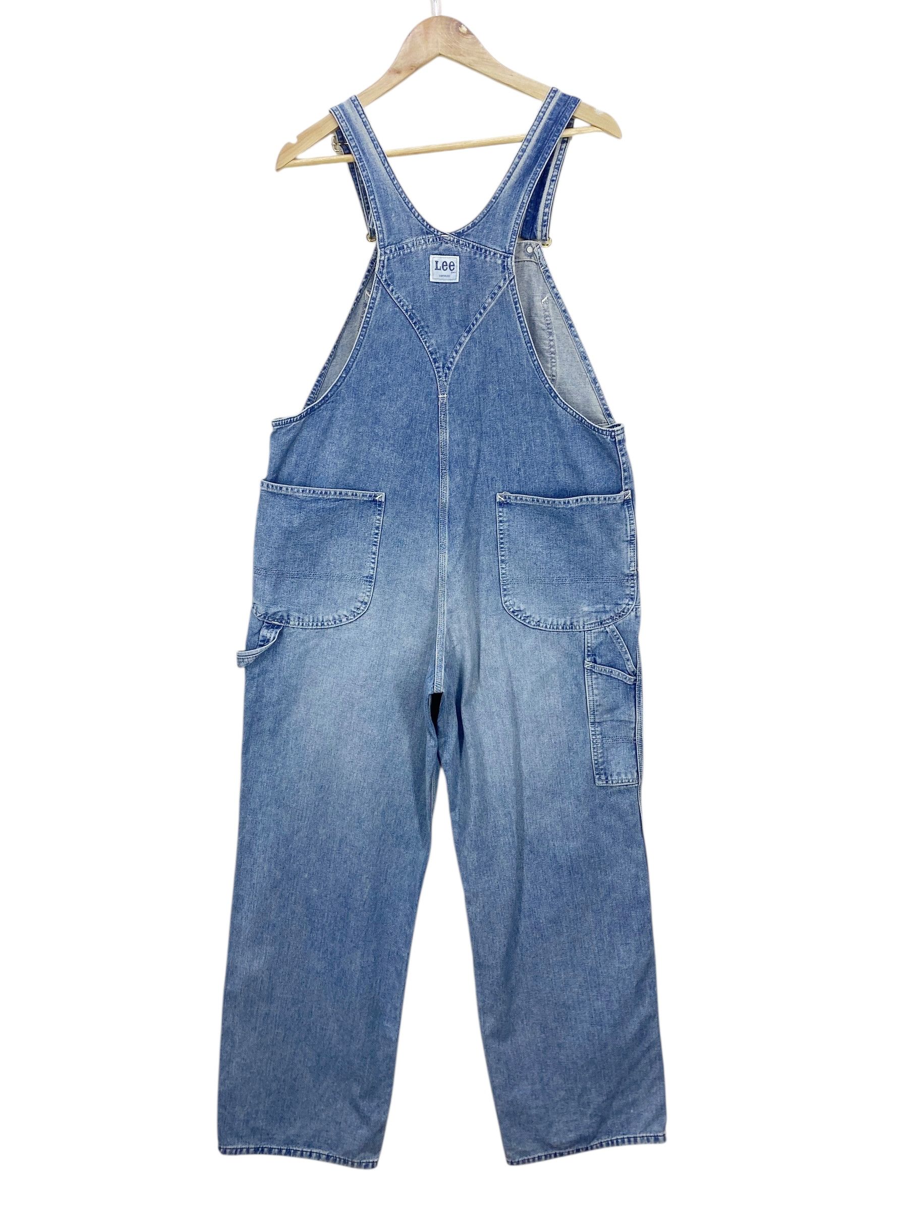 Lee Lee Bib Overalls Workwear Jeans New Age Cowboy Size US 30 / EU 46 - 1 Thumbnail