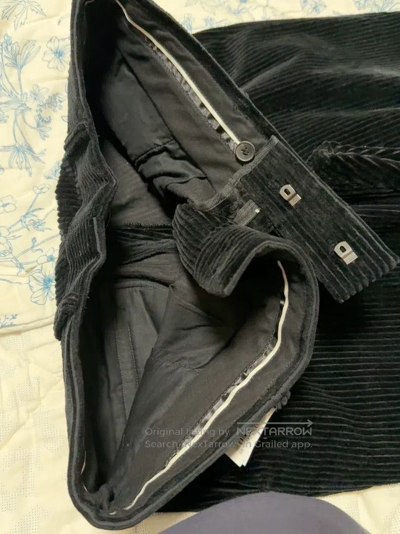 Haider Ackermann Haider Ackermann Velvet Trousers, Black Size 30" / US 8 / IT 44 - 3 Thumbnail