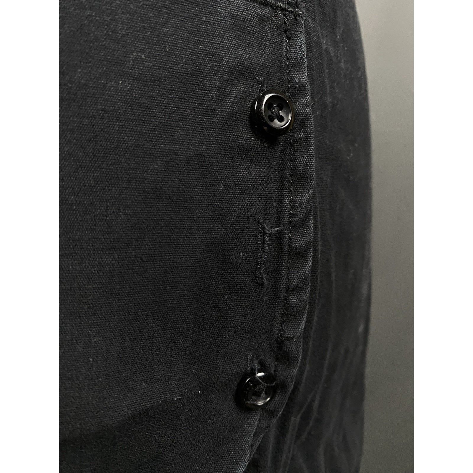 Kith Kith Garment Dyed Men's Black Denim Overshirt Jacket Size M Size US M / EU 48-50 / 2 - 8 Thumbnail