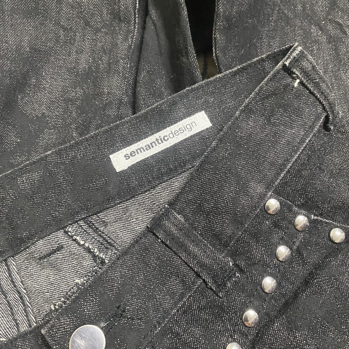semanticdesign Semantic Design Fleur Denim Flare Jeans Studded Size US 30 / EU 46 - 18 Thumbnail
