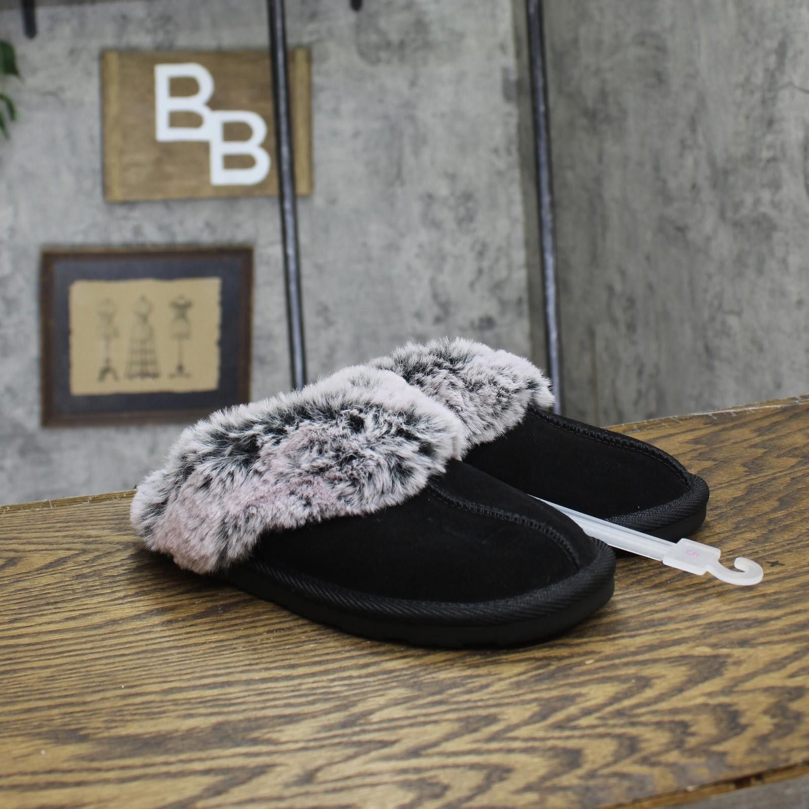 Designer Nwt Stars Above Chandra Scuff Slippers 88498519 Black 5m Size US 5 / IT 35 - 1 Thumbnail
