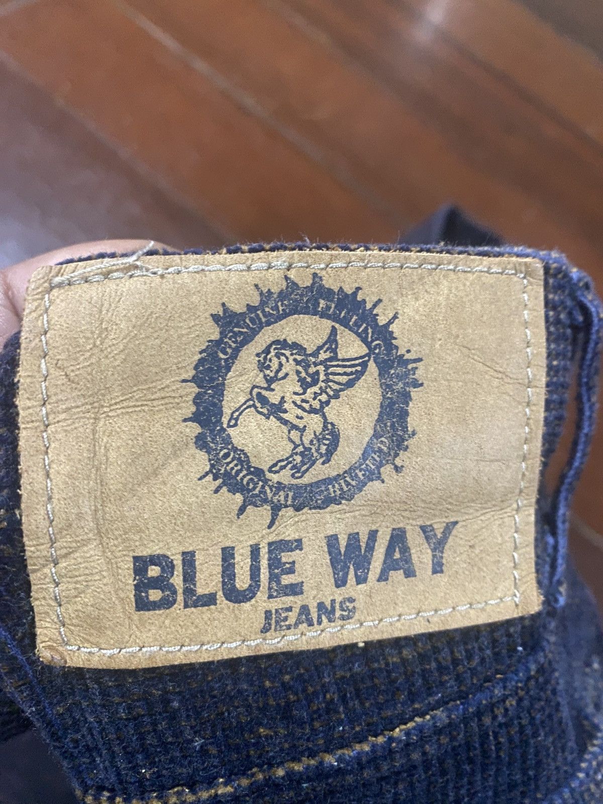 Japanese Brand Rare Made In Japan Blue Way valvet brown Size US 34 / EU 50 - 16 Thumbnail