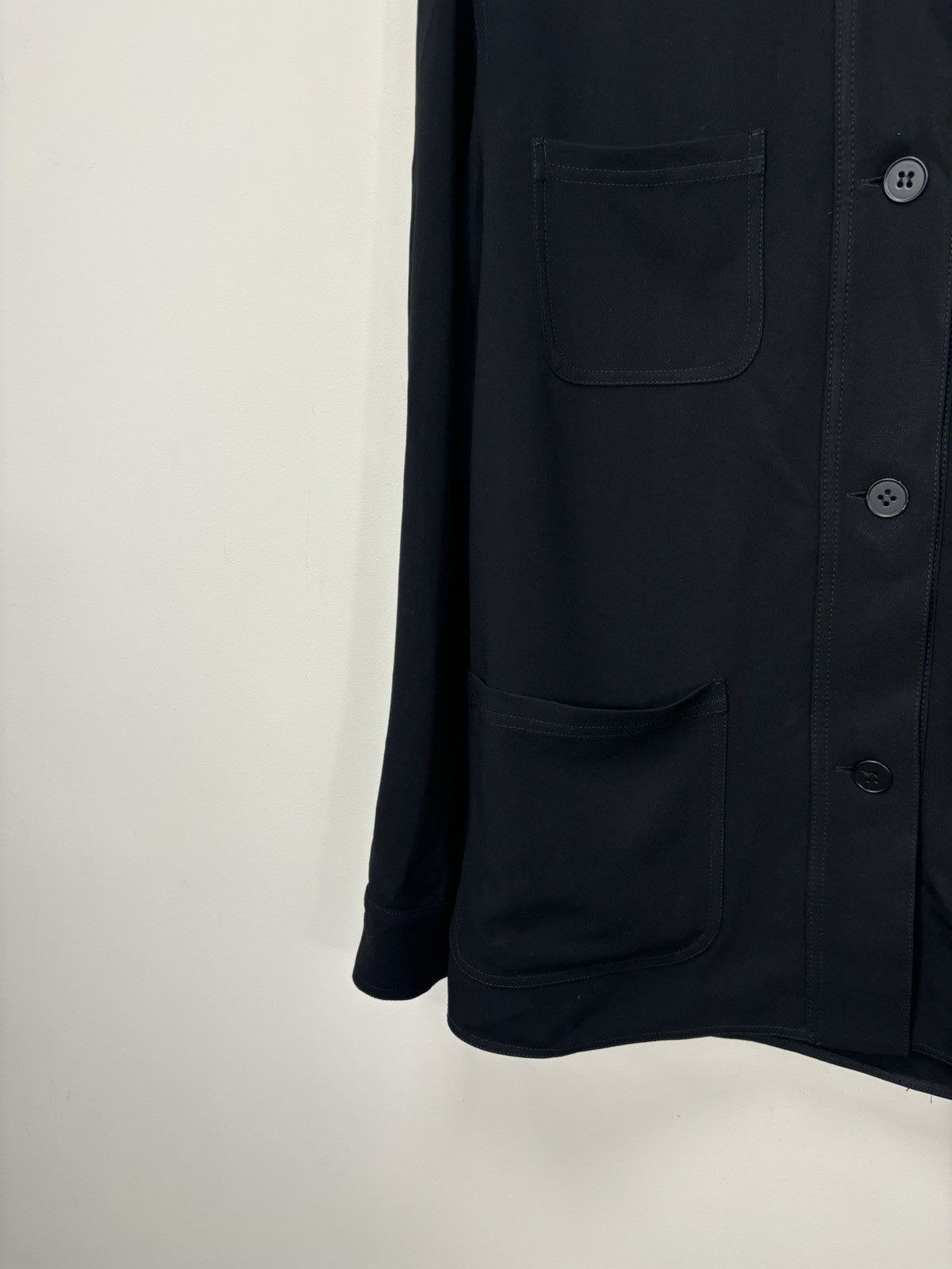 Max Mara Max Mara Studio Jacket & Flared Sable-Fabric Pants Suit Size M / US 6-8 / IT 42-44 - 5 Thumbnail
