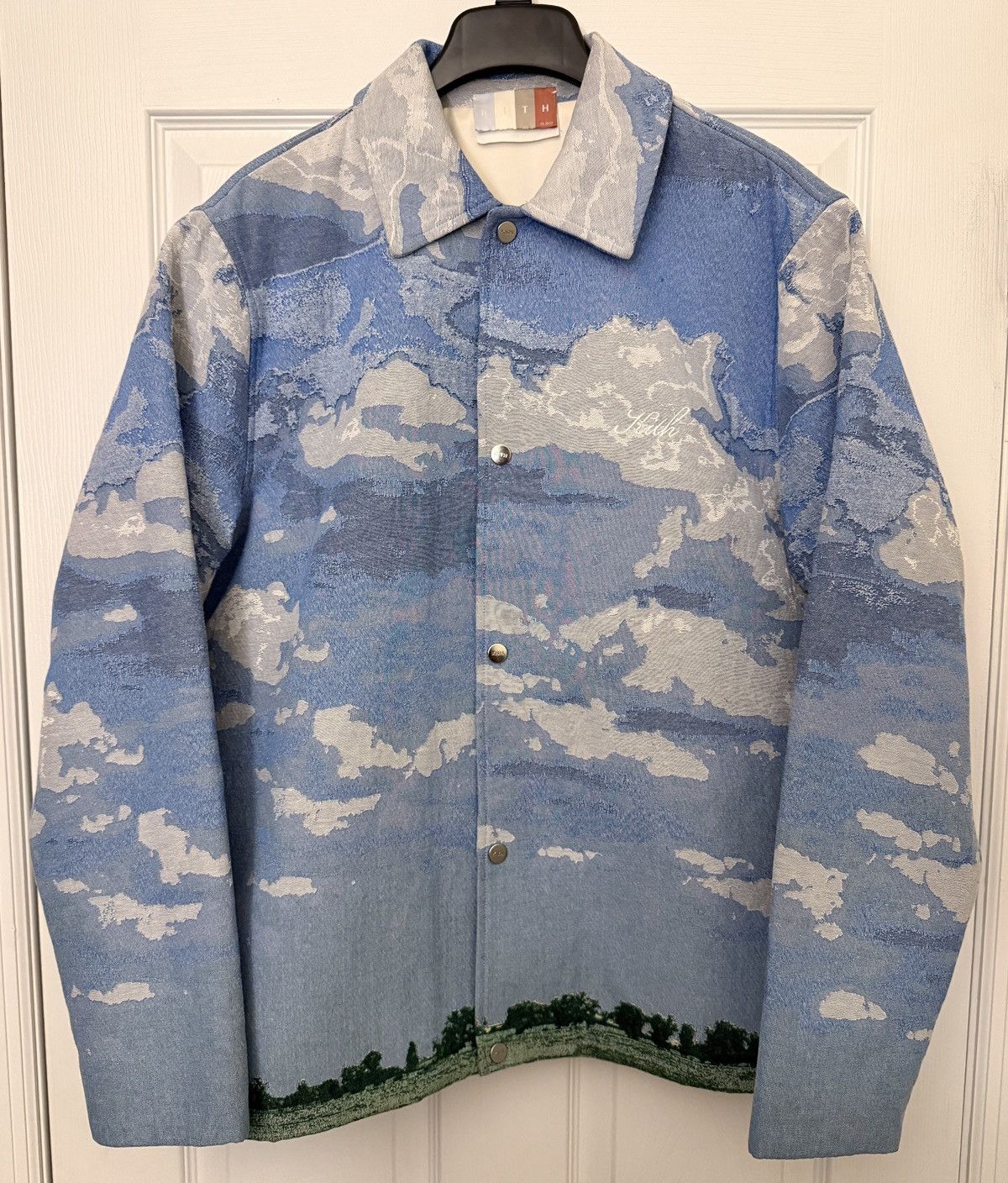 Kith キス Puffed Jase Paisley Denim Jacket 8001000823547_4.jpg?v=