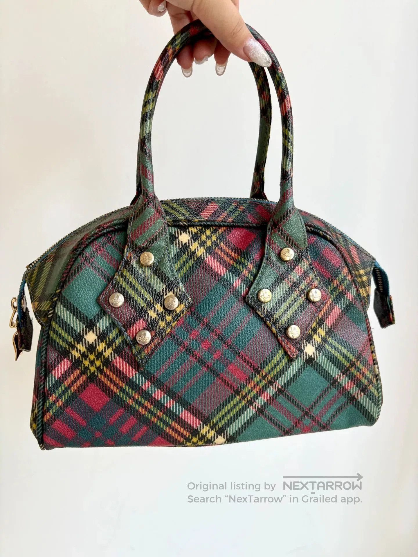 Vivienne Westwood Vivienne Westwood Vintage Plaid Handbag. Size ONE SIZE - 1 Thumbnail
