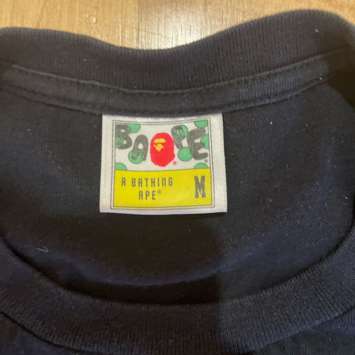 Bape Bape Katakana College Tee Size US M / EU 48-50 / 2 - 2 Thumbnail
