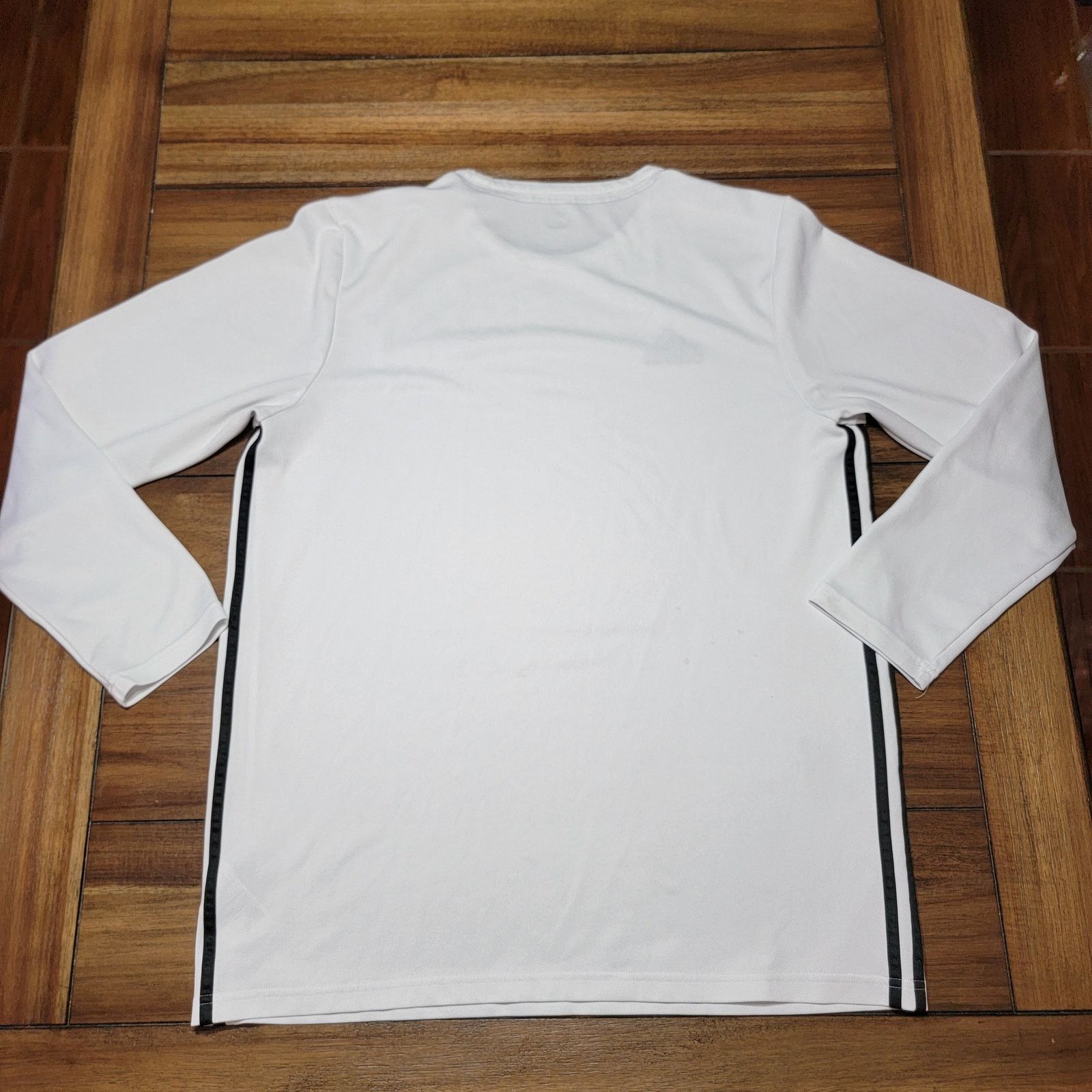 Adidas Adidas Houston Dynamo LS Unisex White Shirt - Size Large Size US L / EU 52-54 / 3 - 3 Thumbnail