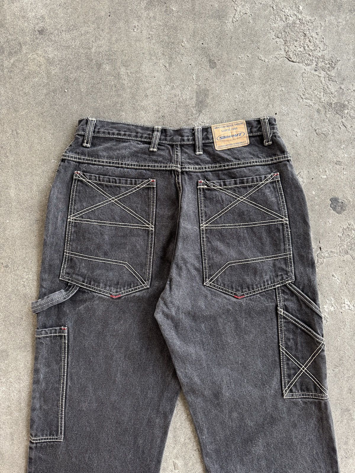 Sideout Vintage Sideout Carpenter Denim Pants Size US 34 / EU 50 - 2 Thumbnail