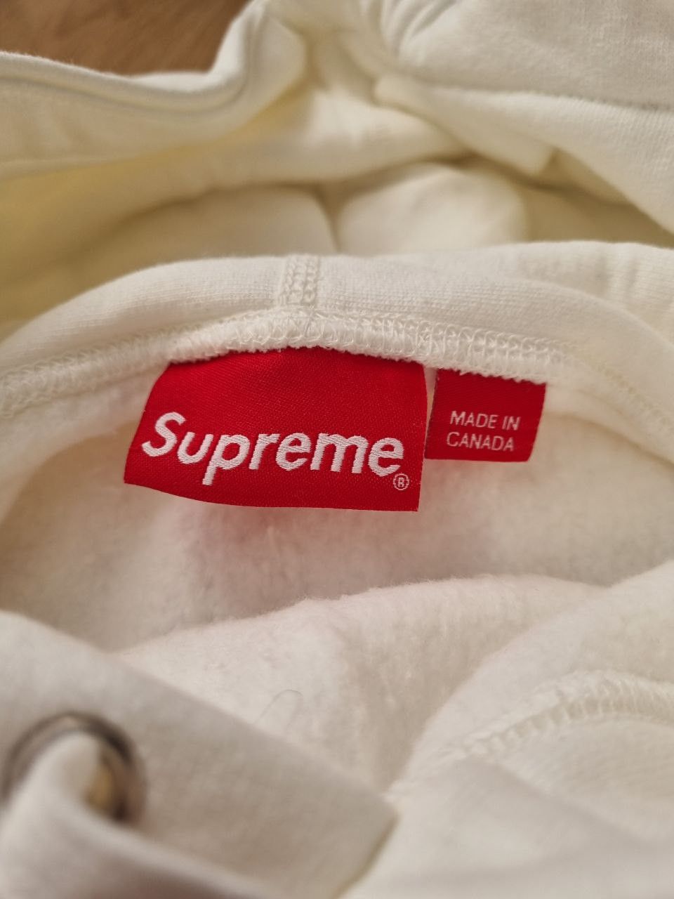Supreme Supreme Swarovski S Logo Hooded Sweatshirt White Size US XL / EU 56 / 4 - 5 Thumbnail