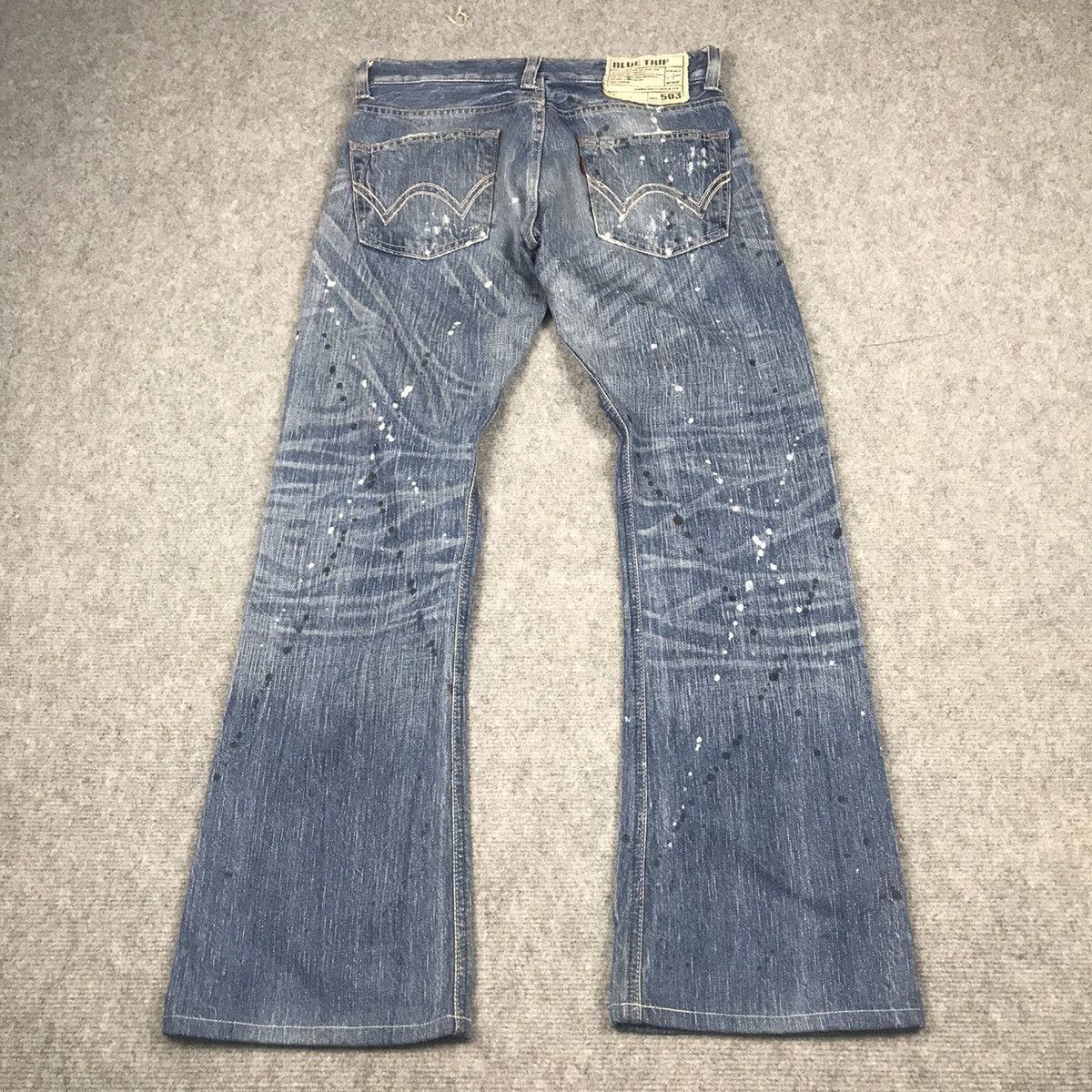 Edwin FLARE DENIM EDWIN 503 JAPAN BOOTCUT DENIM PANTS 139 Size US 28 / EU 44 - 11 Thumbnail