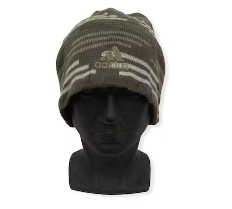 image of Adidas Trademark Logo Beanie Hat, Men's