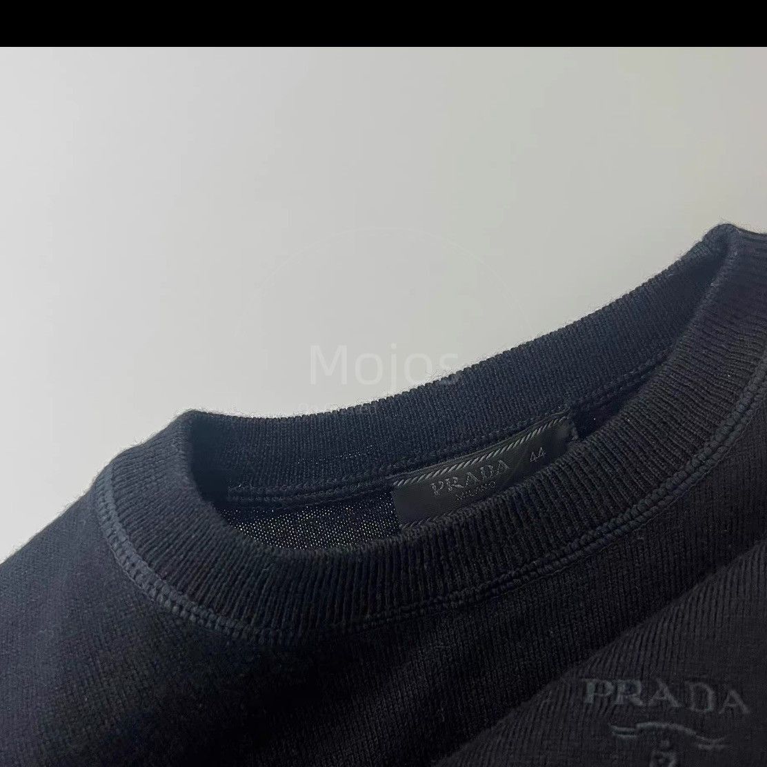 Prada Sz 44 Prada Logo Stitch Knitwear Sweater-2508 Size US S / EU 44-46 / 1 - 4 Thumbnail