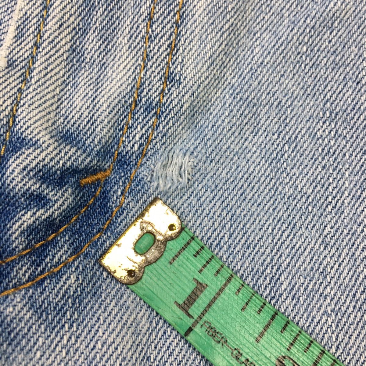 Levi's × Vintage Levis 550 Relaxed Tapered Vintage Y2K Jeans Size US 34 / EU 50 - 10 Thumbnail