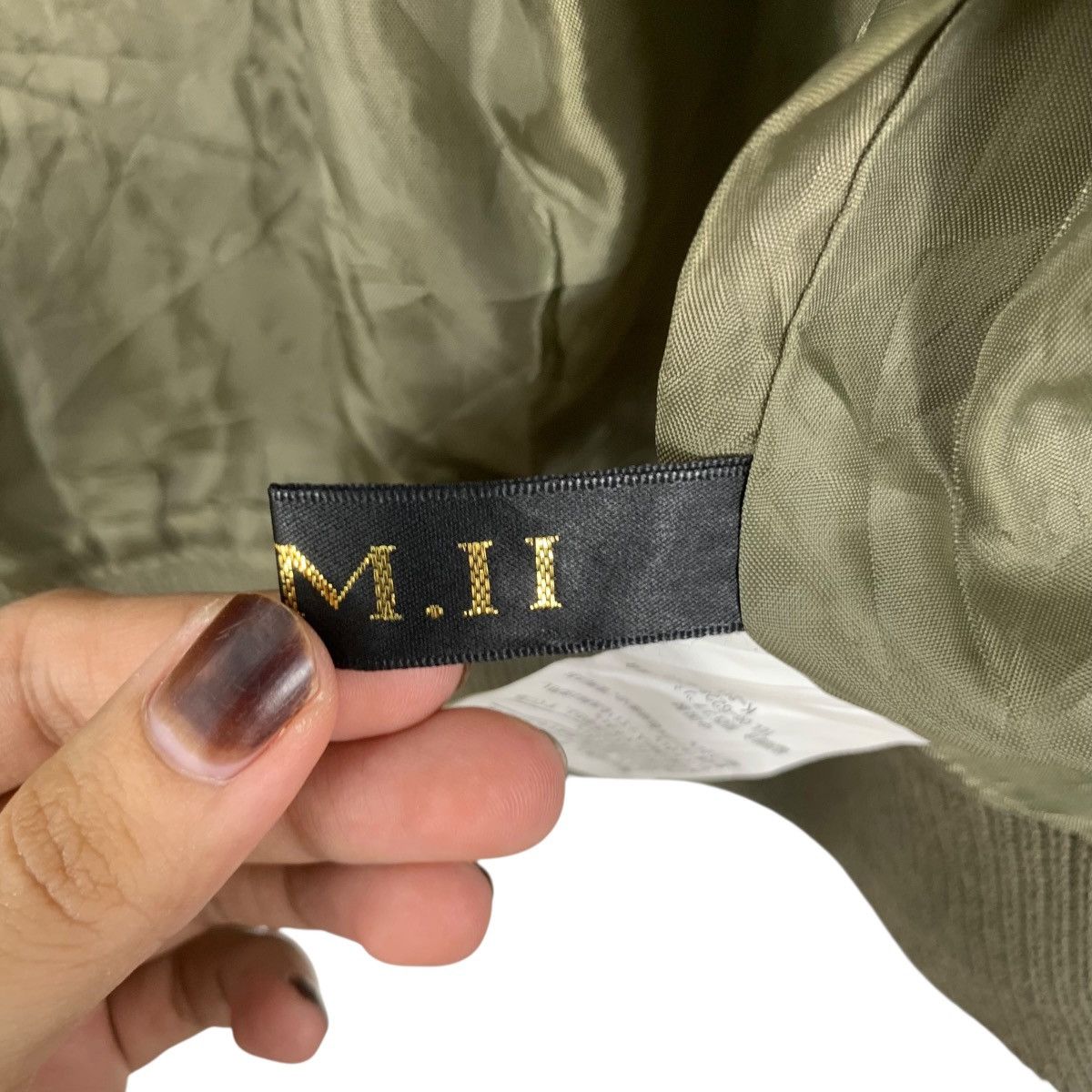 Other PRIVATE PAUSE JAPAN MA-1 Fighter Bomber Jacket Zipper Pilot Size M / US 6-8 / IT 42-44 - 12 Thumbnail