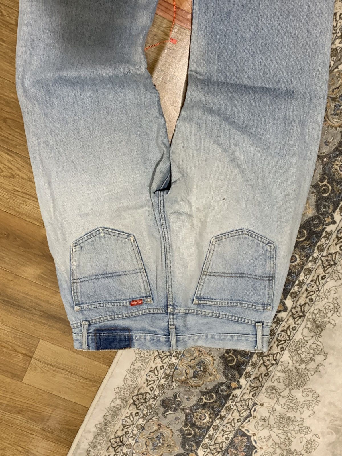 Big John denim panta big jeans BIG WASHING blue wash Size US 33 - 8 Thumbnail