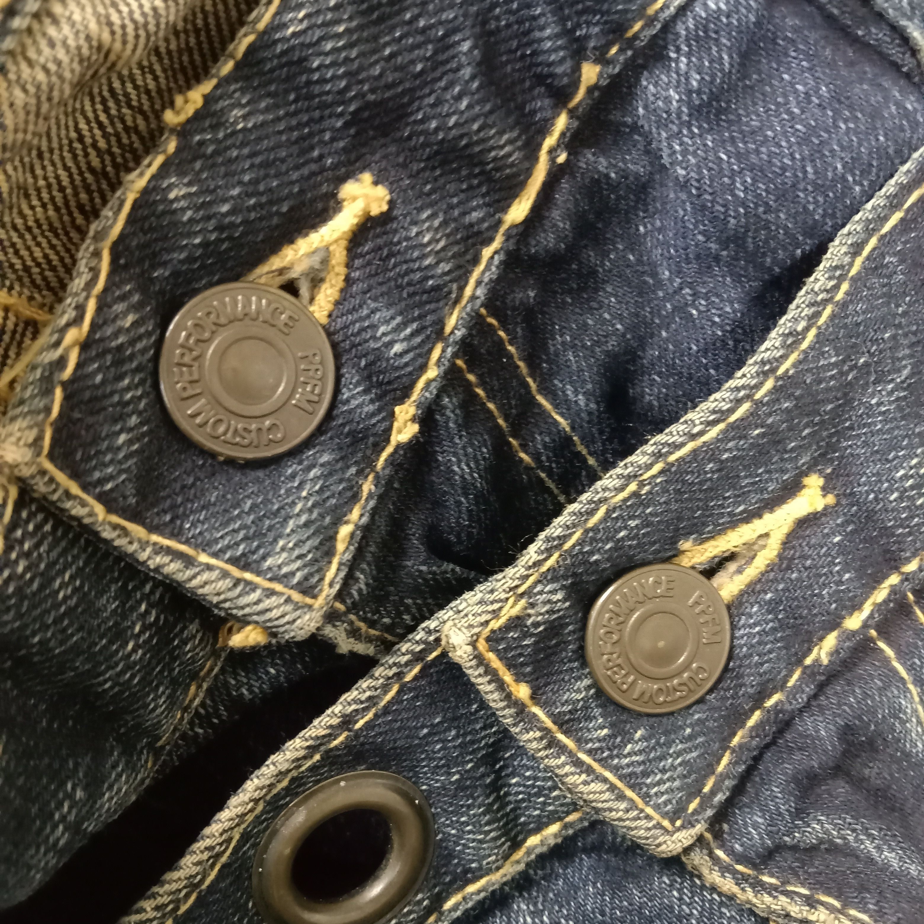 Japanese Brand × PPFM × Vintage PPFM Japanese Brand Fashion Rock Punk Style Jeans Size US 31 - 16 Thumbnail