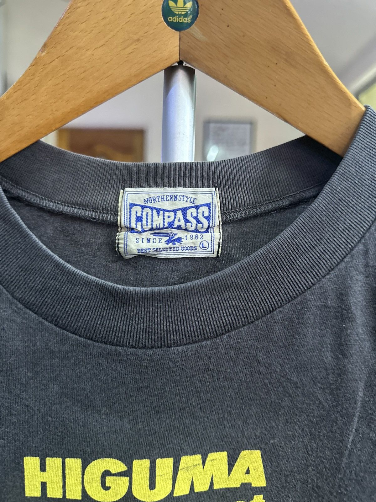 Vintage Vintage HIGUMA tshirt Size US L / EU 52-54 / 3 - 3 Thumbnail