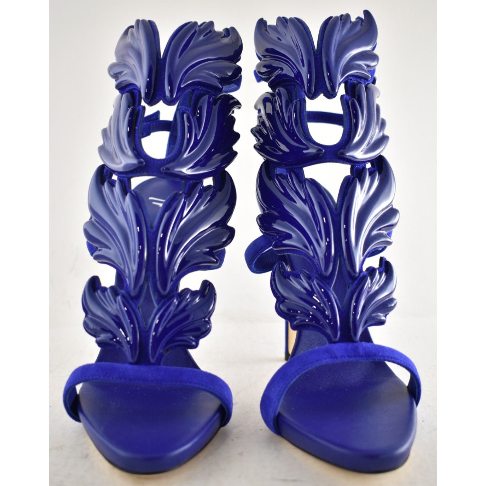 Giuseppe Zanotti Giuseppe Zanotti Cruel Summer Blue Wing Strap Sandal 35 Size US 5 / IT 35 - 7 Thumbnail