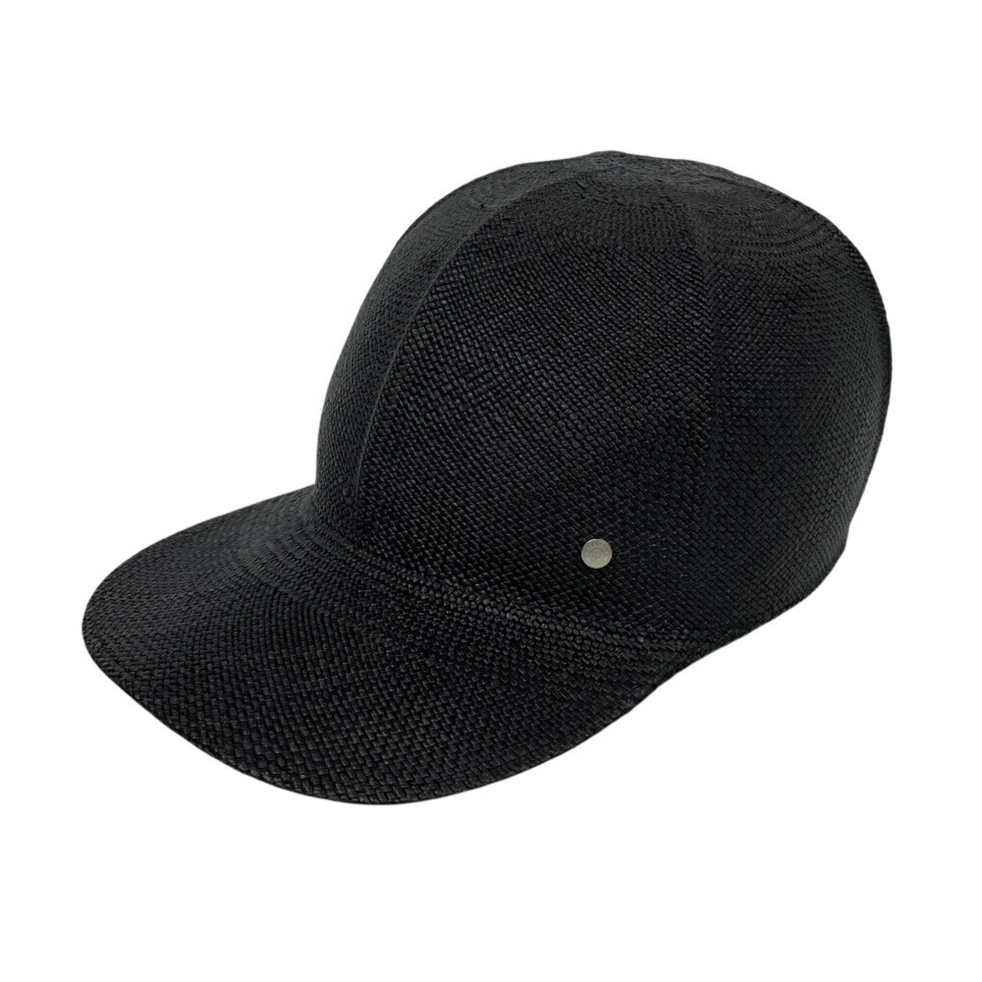 Hermes Hermes Serie Cap Black Men's Size ONE SIZE - 1 Thumbnail
