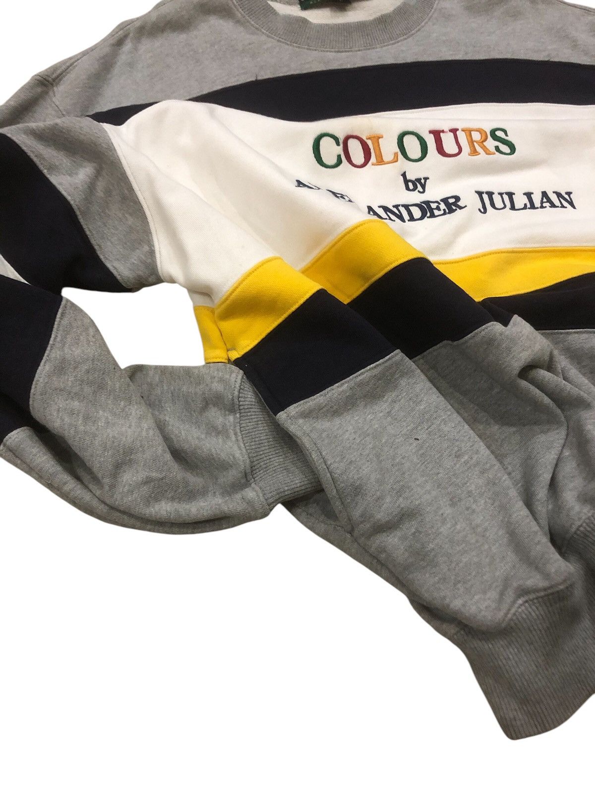 Alexander Julian Embroidery Colours By Alexander Julian Pullover Sweatshirt Size US L / EU 52-54 / 3 - 4 Thumbnail