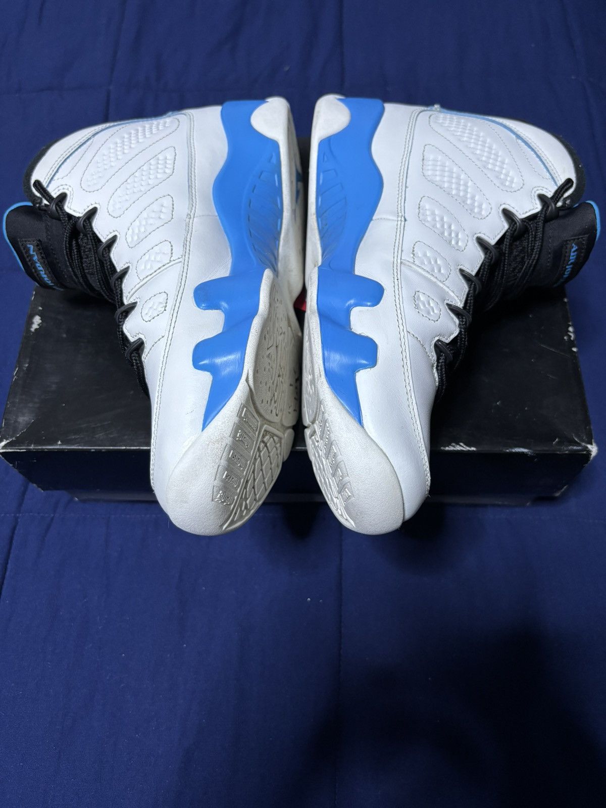 Jordan Brand Jordan 9 Retro Powder Blue 2024 Size 9.5 Size US 9.5 / EU 42-43 - 3 Thumbnail